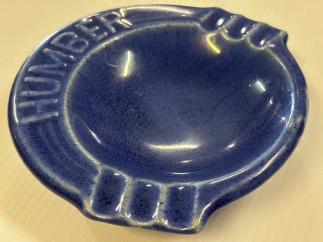 Rare Ambrico Humber Crown Lynn Ashtray - Industry Vintage