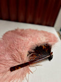 Rare Ostrich Feather Fan - Industry Vintage