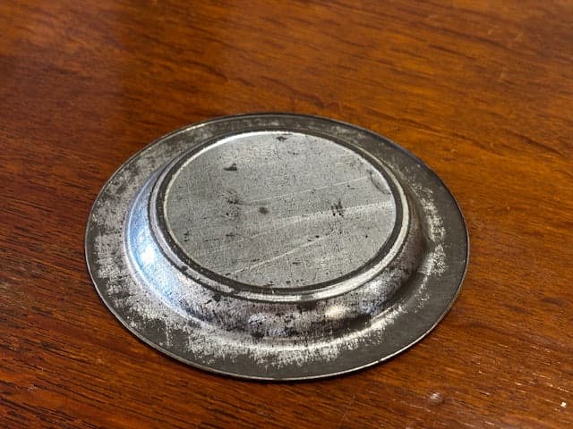 Rare Torchlight Cigarettes Ashtray Advertising Plate - Industry Vintage
