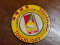 Rare Torchlight Cigarettes Ashtray Advertising Plate - Industry Vintage