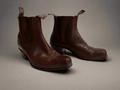 RM Williams Vintage Leather Boots with Cuban Heels size 8.5G - Industry Vintage