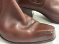 RM Williams Vintage Leather Boots with Cuban Heels size 8.5G - Industry Vintage