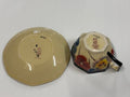Royal Doulton D 4049 Pansies Cup & Saucer - Industry Vintage