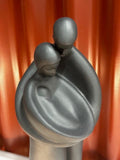 Royal Doulton 'Family' Figurine in Black Basalt HN2721 - Industry Vintage
