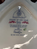 Royal Doulton HN3316 “Amy” Figure of the Year by Peter Gee 1991 LTD. ED. - Industry Vintage
