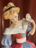 Royal Doulton HN3316 “Amy” Figure of the Year by Peter Gee 1991 LTD. ED. - Industry Vintage