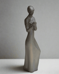 Royal Doulton 'Tenderness' Figurine in Black Basalt HN2714 - Industry Vintage