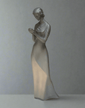 Royal Doulton 'Tenderness' Figurine in Black Basalt HN2714 - Industry Vintage
