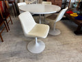 Sebel Vintage Round Dining Table and Swivel Chairs - Industry Vintage