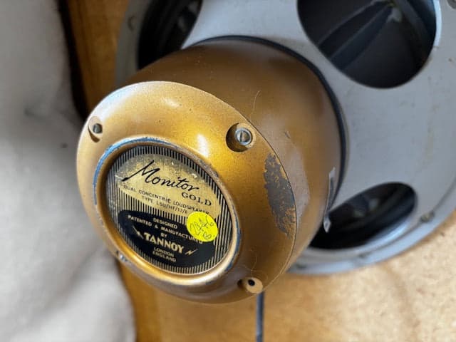 Tannoy Gold 12’ Speakers - Industry Vintage