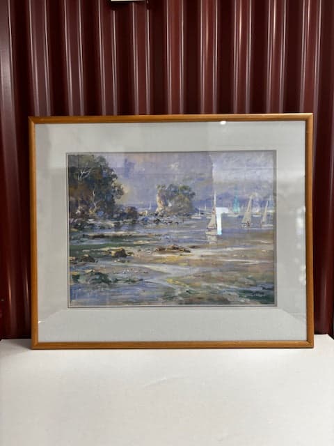 Torbay Magic, Acrylic on Canvas, by Lance O’Gorman - Industry Vintage