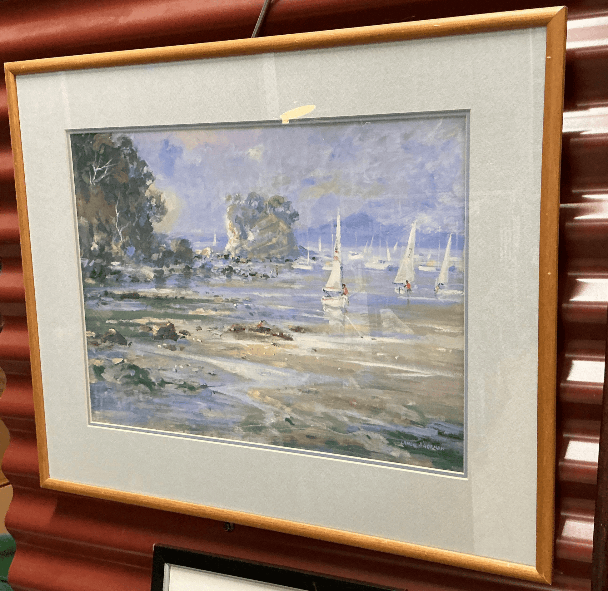 Torbay Magic, Acrylic on Canvas, by Lance O’Gorman - Industry Vintage
