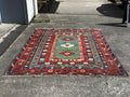 Turkish Konya-Kazak Vintage Hand Knotted Rug - Industry Vintage