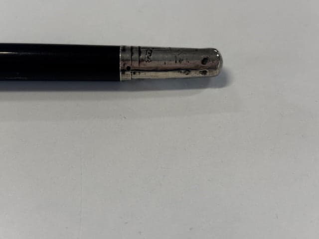 Victorian Ebonised and Silver Conductor’s Baton - Industry Vintage