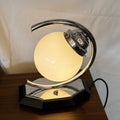 Vintage Art Deco Chrome Lamp on Base - Industry Vintage