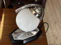 Vintage Art Deco Chrome Lamp on Base - Industry Vintage