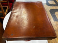 Vintage Brown Leather Plans or Art Suitcase - Industry Vintage