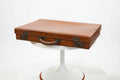 Vintage Brown Leather Plans or Art Suitcase - Industry Vintage