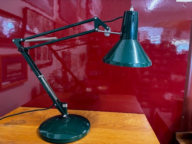 Vintage Green Littlejohn Lighting Anglepoise Table Lamp - Industry Vintage