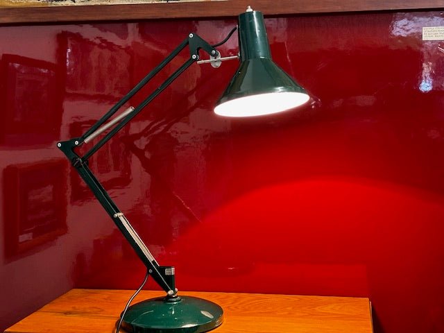 Vintage Green Littlejohn Lighting Anglepoise Table Lamp - Industry Vintage