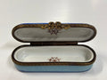 Vintage Hand Painted Limouge Needle Box - Industry Vintage