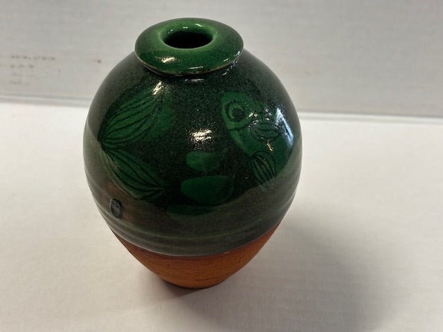 Warren Tippet Vase NZ Pottery - Industry Vintage