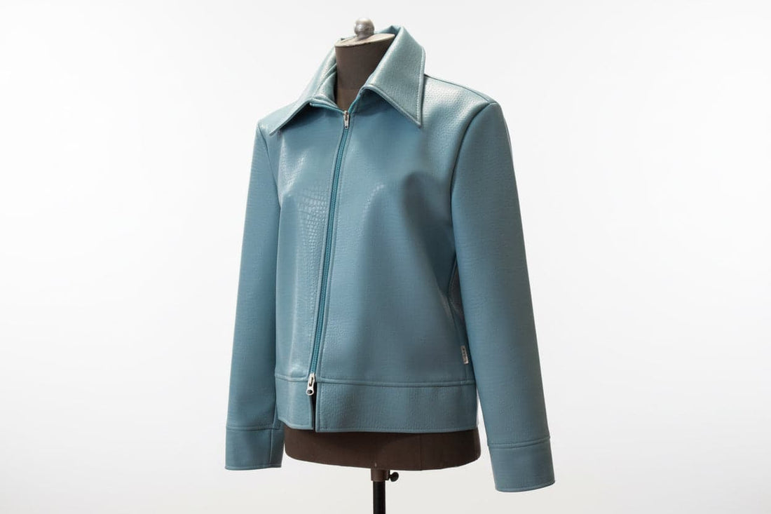 World Vinyl Blue Jacket L - Industry Vintage