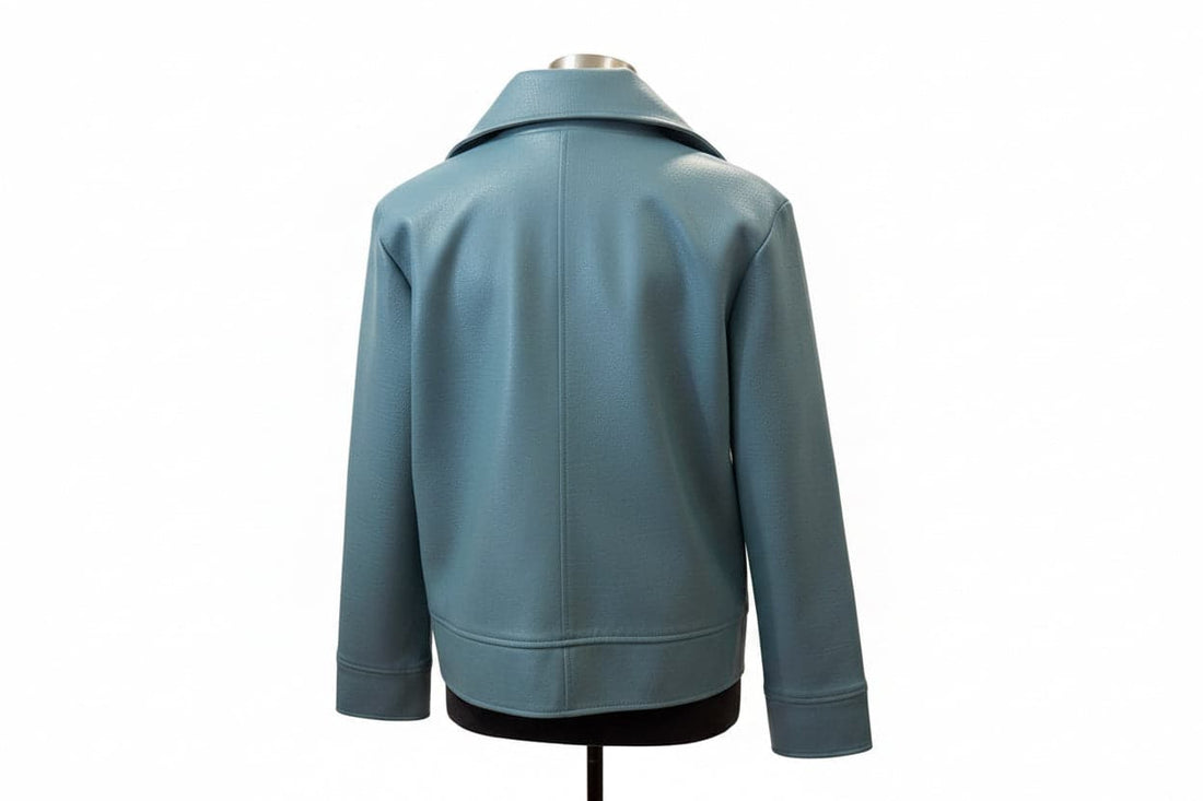 World Vinyl Blue Jacket L - Industry Vintage